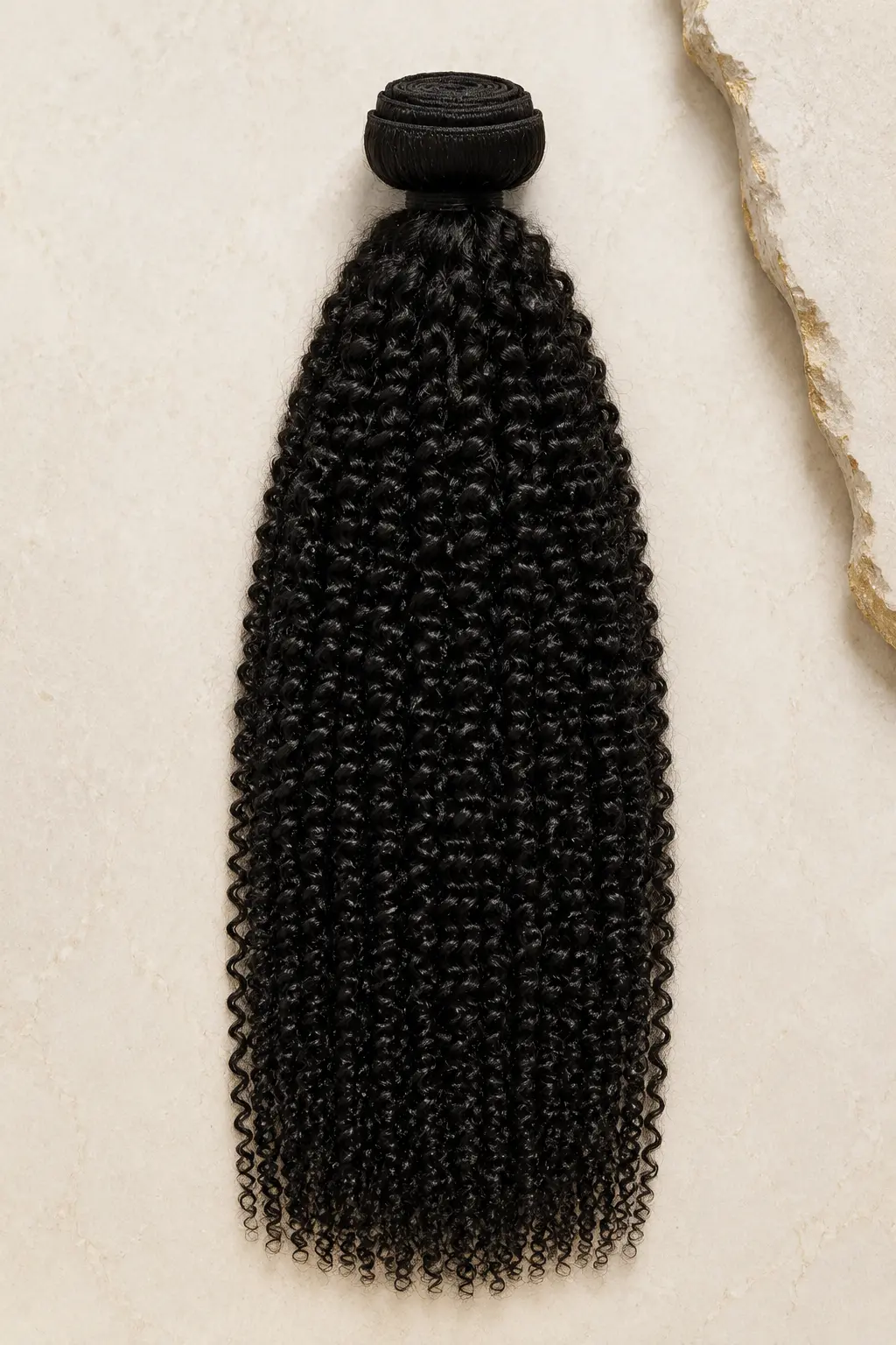 Raw Coily Curly raw hair texture sample