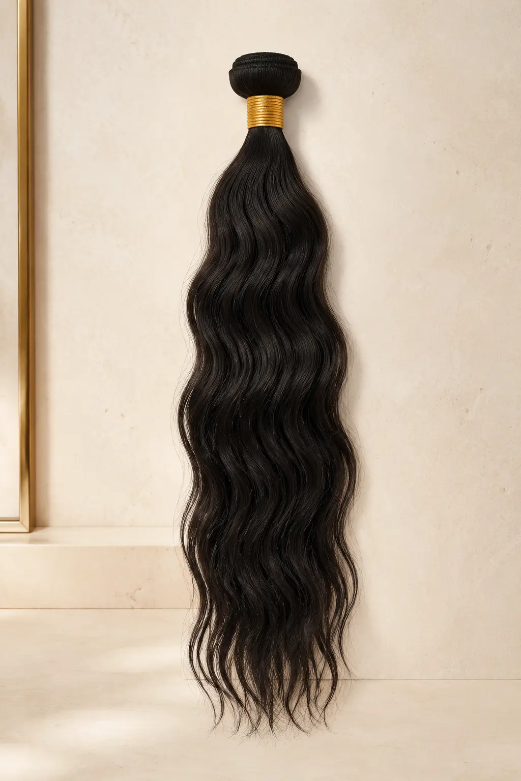 Raw Loose Wave raw hair texture sample