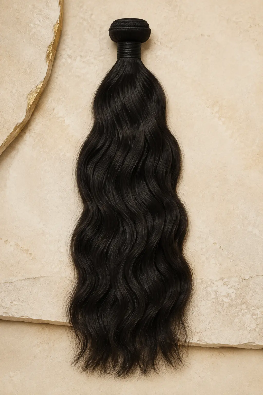 Raw Natural Wave raw hair texture sample